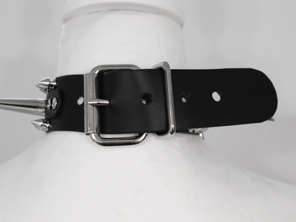 Resurrection Choker - Black Crucifix – Cult of Asmodeus Resurrection Choker - Black Crucifix – Cult of Asmodeus