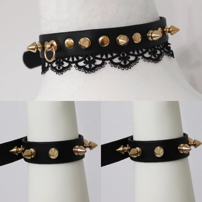 BUNDLE - Gold Lilith Choker and Gold Vesper Cuff