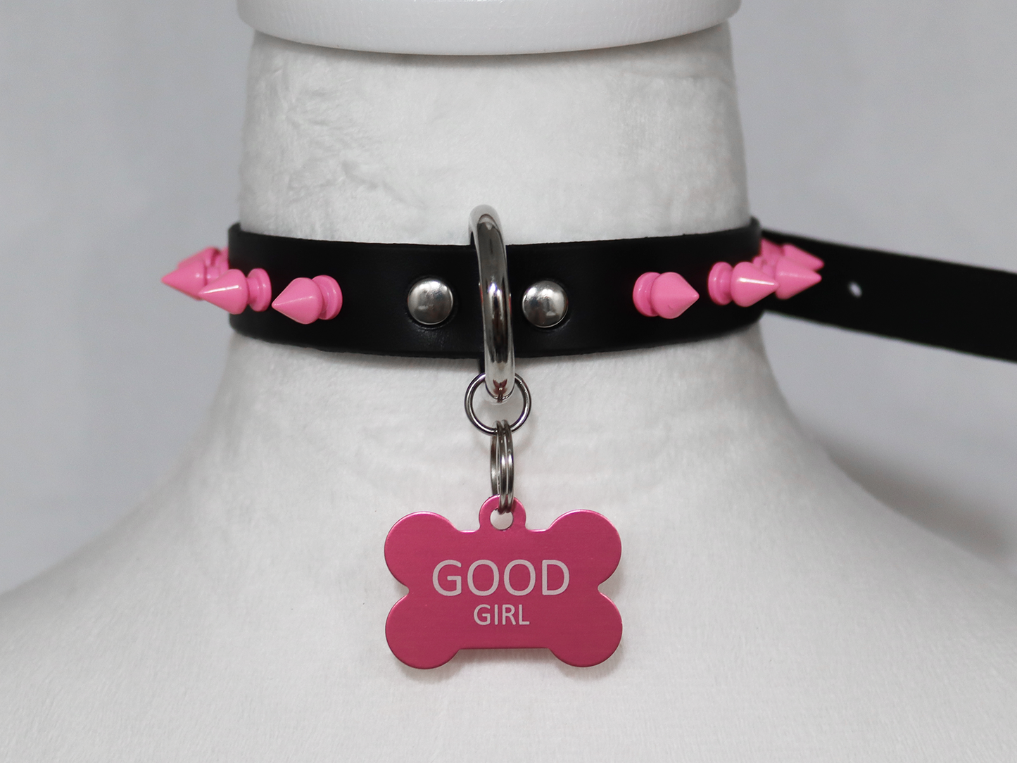 BUNDLE - Pink Kink Choker and Pink Vesper Cuff