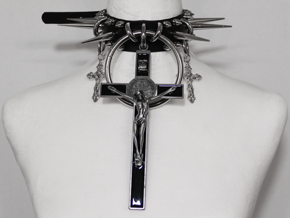 BUNDLE - Resurrection Choker: Black and Chaos Cuff