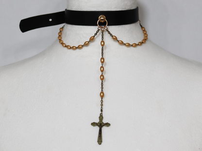 Vintage Rosary Choker