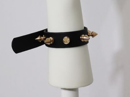 BUNDLE - Gold Simplicity Choker and Gold Vesper Cuff